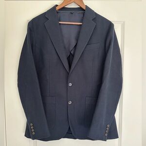 Men’s J. Crew Ludlow Navy Sport Jacket Size 38 Short